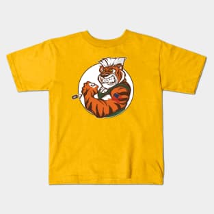 Eye Of The Street Tiger Kids T-Shirt